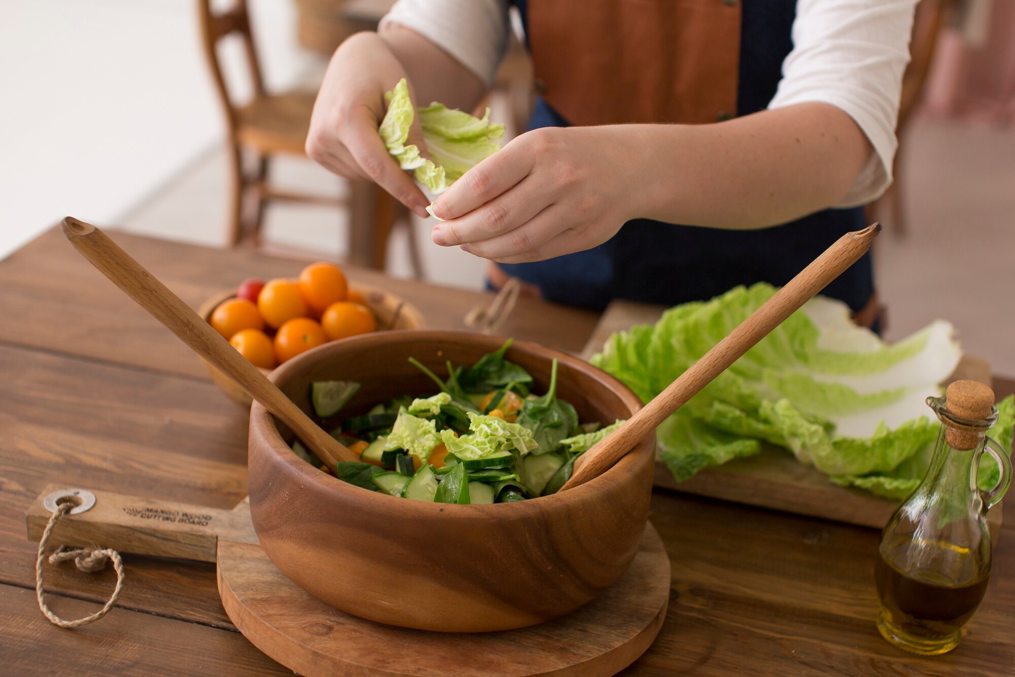 Preparación de alimentos naturales